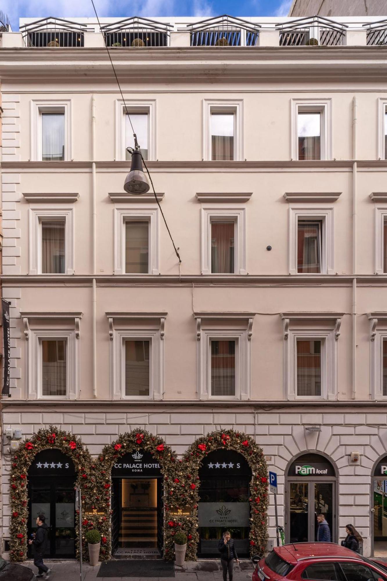 Cc Palace Hotel روما المظهر الخارجي الصورة